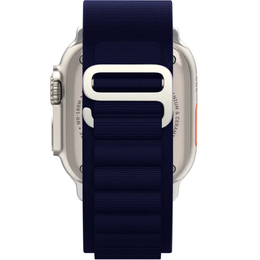 Внешний вид Ремешок ARMORSTANDART Alpina Band для Apple Watch All Series 42/44/45/49 mm Dark Blue (ARM74200)