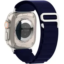 Ремешок ARMORSTANDART Alpina Band для Apple Watch All Series 42/44/45/49 mm Dark Blue (ARM74200)