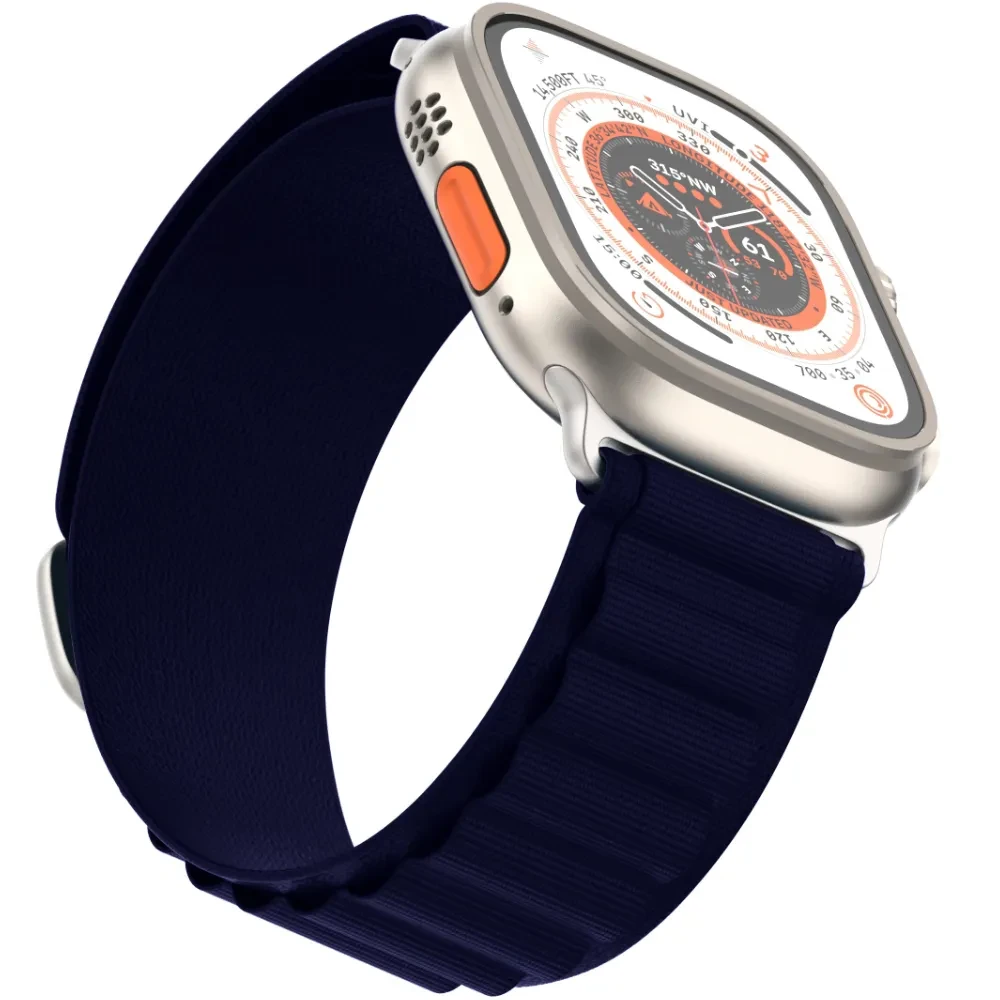 Ремешок ARMORSTANDART Alpina Band для Apple Watch All Series 42/44/45/49 mm Dark Blue (ARM74200) Совместимость по модели Apple Watch Series 4 44mm