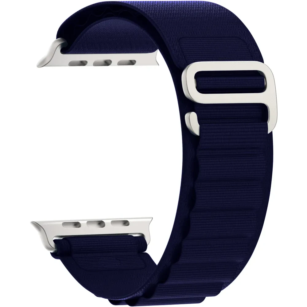 Ремешок ARMORSTANDART Alpina Band для Apple Watch All Series 42/44/45/49 mm Dark Blue (ARM74200)