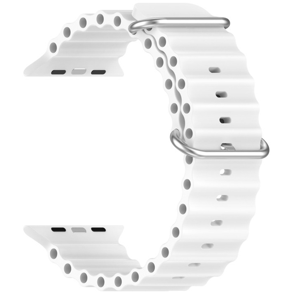 Ремешок ARMORSTANDART Ocean Band для Apple Watch All Series 42/44/45/49mm White (ARM74249)