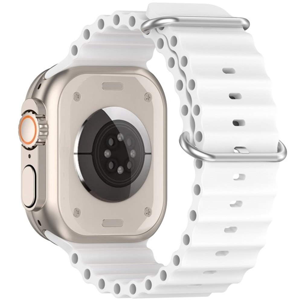 Ремешок ARMORSTANDART Ocean Band для Apple Watch All Series 42/44/45/49mm White (ARM74249) Совместимость по модели Apple Watch SE 44 мм 2023