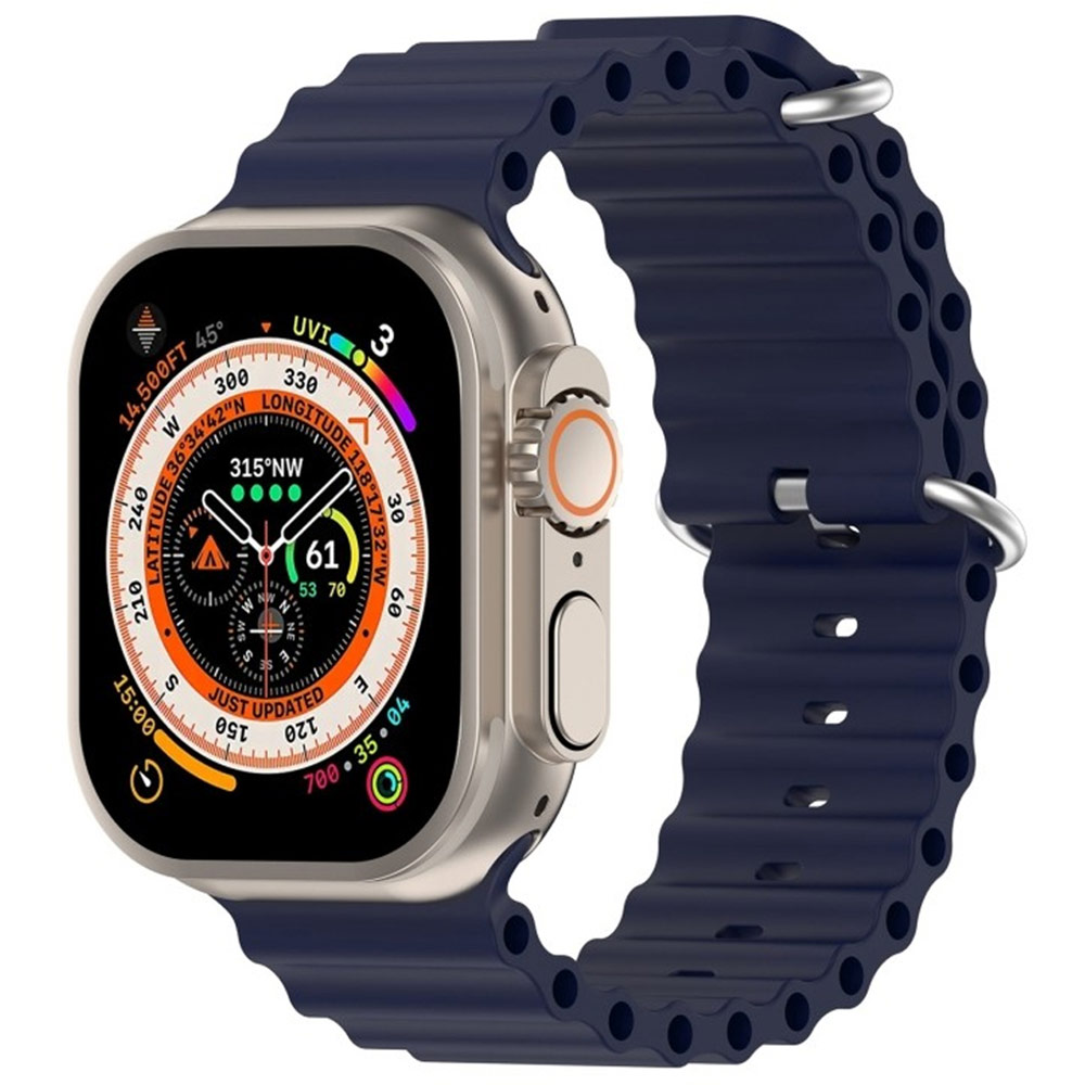 Ремінець ARMORSTANDART Ocean Band для Apple Watch All Series 42/44/45/49mm Deep Blue (ARM74245) Сумісність за моделлю Apple Watch Series 4 44mm