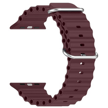 Ремінець ARMORSTANDART Ocean Band для Apple Watch All Series 42/44/45/49mm Wine Red (ARM74250)