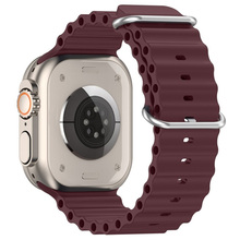 Ремешок ARMORSTANDART Ocean Band для Apple Watch All Series 42/44/45/49mm Wine Red (ARM74250)