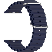 Ремінець ARMORSTANDART Ocean Band для Apple Watch All Series 38/40/41mm Deep Blue (ARM74235)