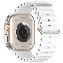 Ремінець ARMORSTANDART Ocean Band для Apple Watch All Series 38/40/41mm White (ARM74242)