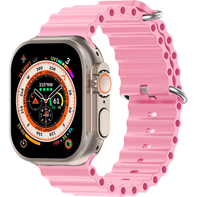 Ремінець ARMORSTANDART Ocean Band для Apple Watch All Series 42/44/45/49mm Vintage Rose (ARM74248) Сумісність за моделлю Apple Watch SE 44 мм 2022