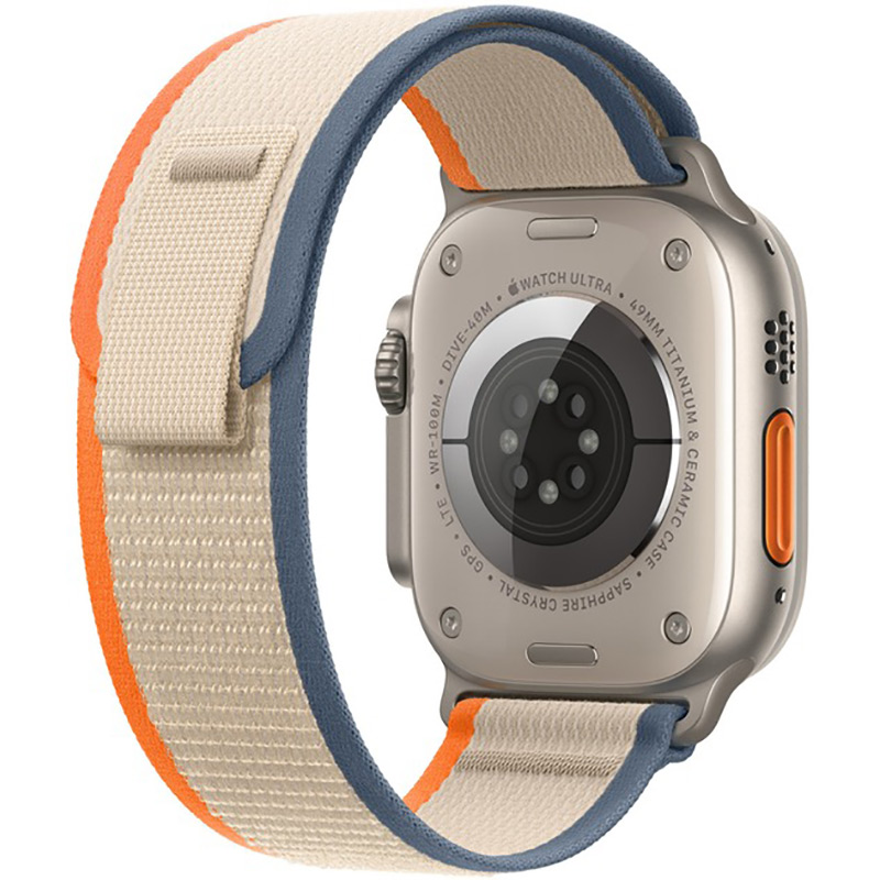 Ремінець ArmorStandart Trail Loop для Apple Watch All Series 42/44/45/49mm Orange/Beige (ARM74231) Сумісність за моделлю Apple Watch Series 9 45 мм 