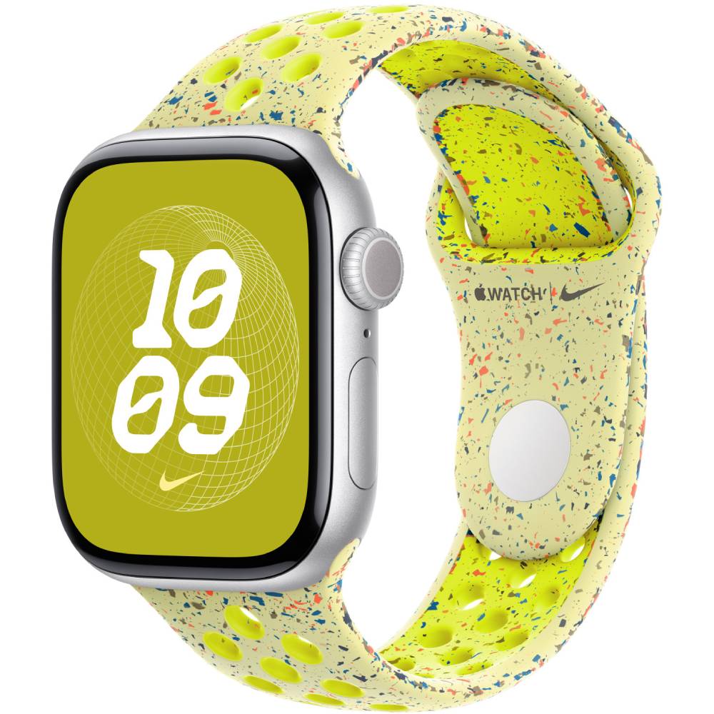 Ремінець APPLE Nike Sport Band для APPLE Watch 42mm S/M Volt Splash (MXU53ZM/A) Сумісність за моделлю Apple Watch