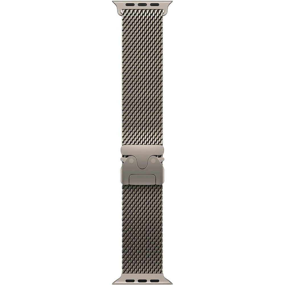 Ремінець APPLE 49mm Natural Titanium Milanese Loop - Large (MXKE3ZM/A)