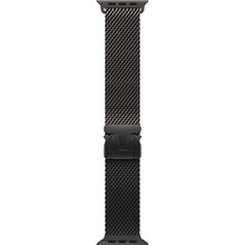 Ремінець APPLE 49mm Black Titanium Milanese Loop - Large (MXKH3ZM/A)