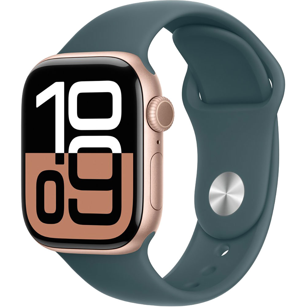 Ремінець APPLE 42mm Lake Green Sport Band - S/M (MXL93ZM/A) Сумісність за моделлю Apple Watch SE 40 мм