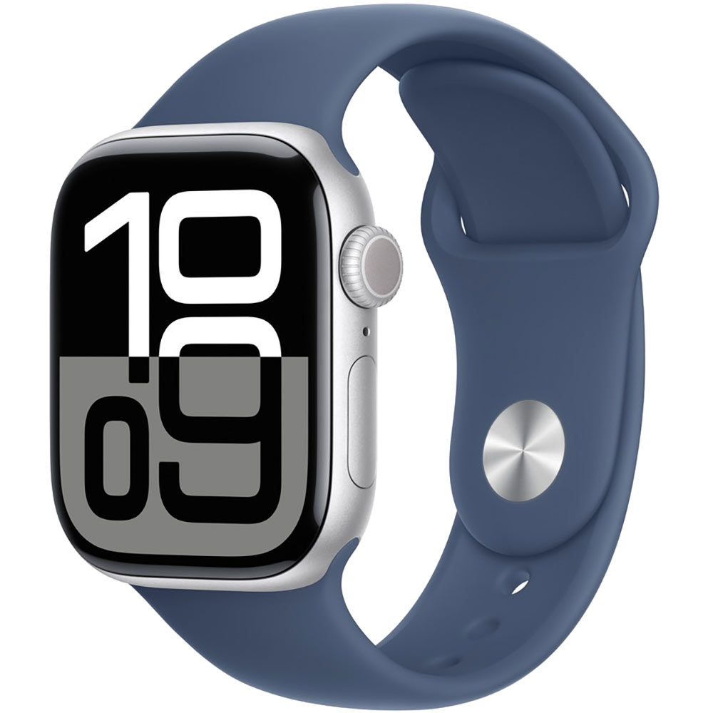 Ремешок APPLE 42mm Denim Sport Band - S/M (MXLE3ZM/A) Совместимость по модели Apple Watch SE 40 мм