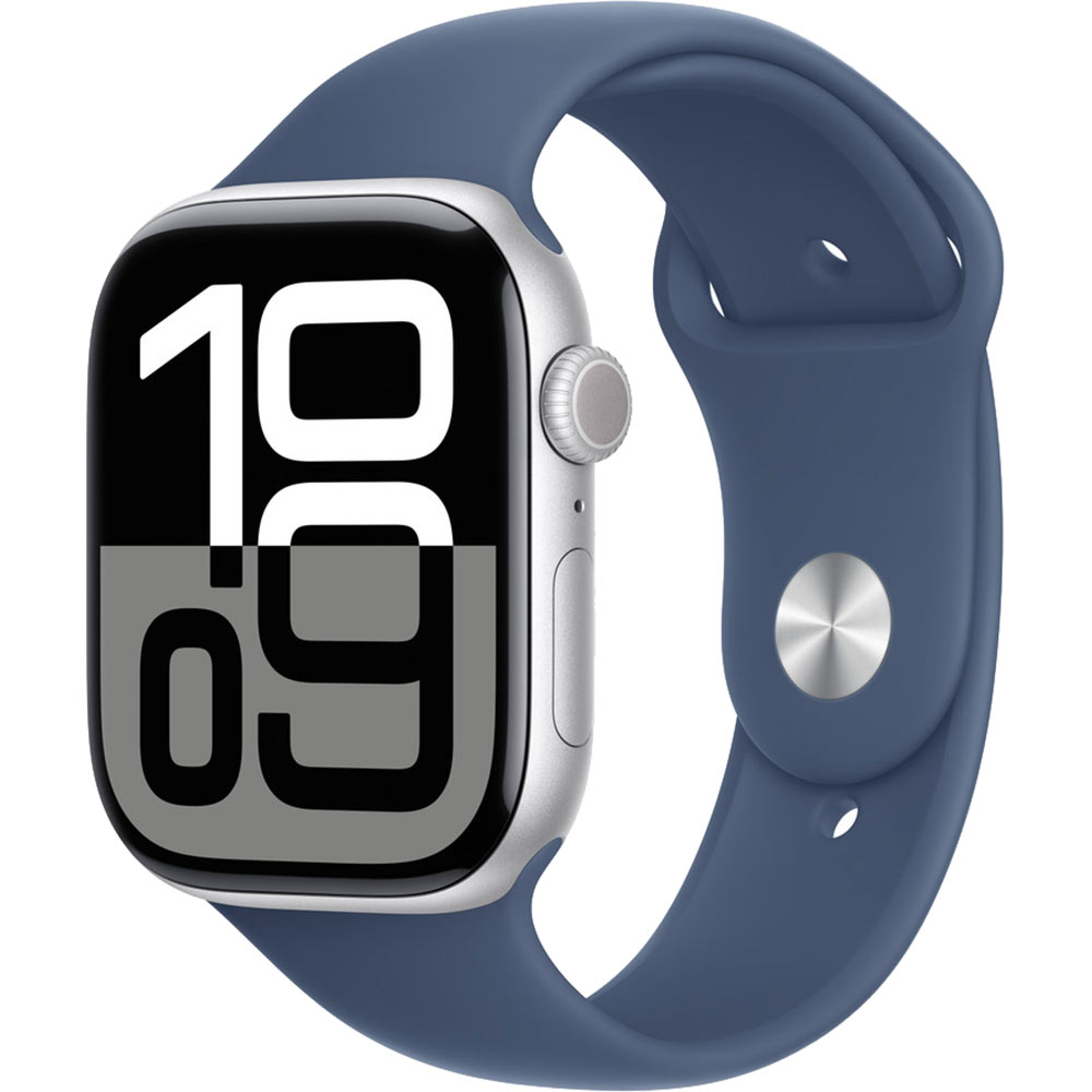 Ремінець APPLE 46mm Denim Sport Band - S/M (MXLV3ZM/A) Сумісність за моделлю Apple Watch SE 44 мм 2022