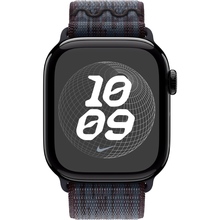 Ремінець APPLE Nike Sport Loop для APPLE Watch 46mm Black/Blue (MYJD3ZM/A)