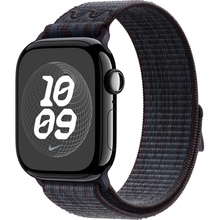 Ремінець APPLE Nike Sport Loop для APPLE Watch 46mm Black/Blue (MYJD3ZM/A)