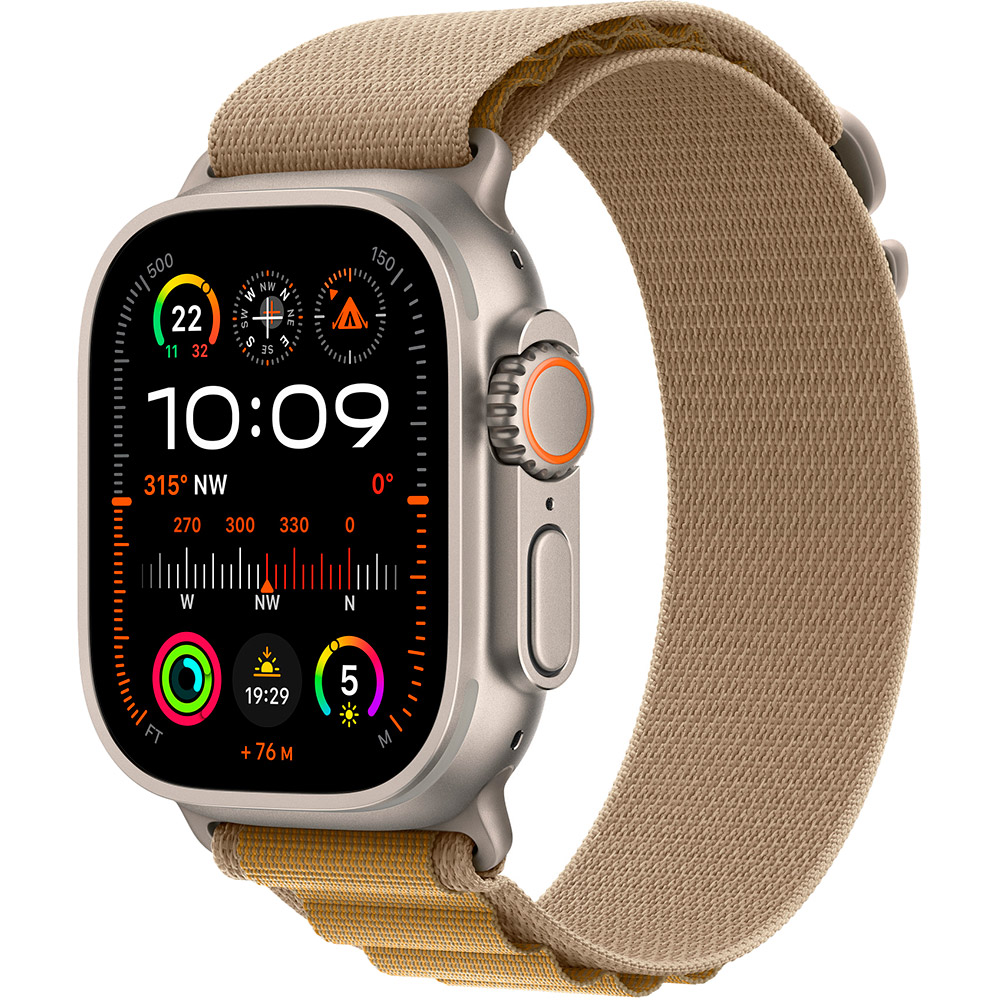 Ремінець Apple Watch Alpine Loop для Apple Watch 49mm Tan Medium (MXN23ZM/A) Сумісність за моделлю Apple Watch SE 44 мм