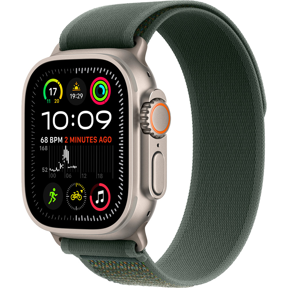 Ремінець Apple Watch Trail Loop Apple Watch 49mm Green S/M (MXTN3ZM/A) Сумісність за моделлю Apple Watch SE 44 мм