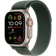 Ремінець Apple Watch Trail Loop Apple Watch 49mm Green S/M (MXTN3ZM/A)