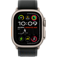 Ремешок Apple Watch Trail Loop для Apple Watch 49mm Black S/M (MXTQ3ZM/A)