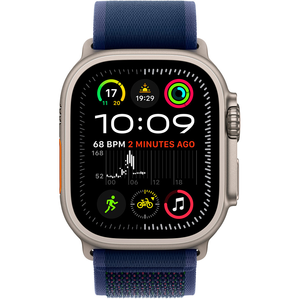 Ремінець Apple Watch Trail Loop Apple Watch 49mm Blue S/M (MXTT3ZM/A) Сумісність за моделлю Apple Watch SE 44 мм 2023