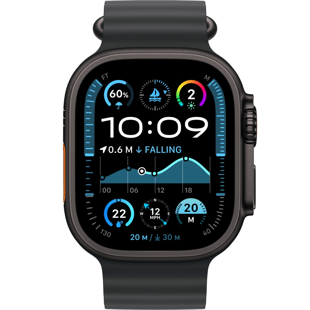 Ремешок APPLE Ocean Band для APPLE Watch 49mm Black (MYPD3ZM/A) Тип ремешок