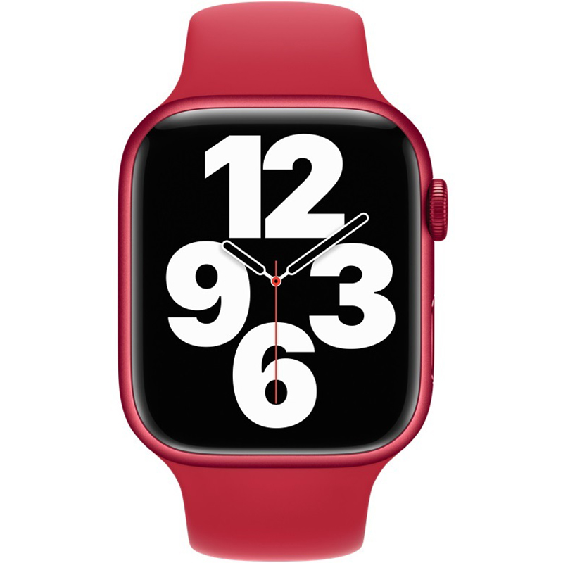 Ремінець APPLE для Watch 41 мм Red Sport Band Regular (MKUD3ZM/A) Сумісність за моделлю Apple Watch Series 9 41 мм 