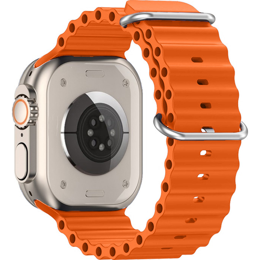 Ремінець ArmorStandart Ocean Band для Apple Watch 49/46/45/44/42 (Series 1-3) Orange (ARM81039) Сумісність за моделлю Apple Watch Ultra 2