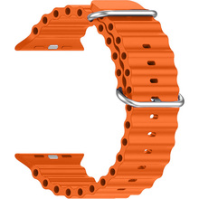 Ремінець ArmorStandart Ocean Band для Apple Watch 49/46/45/44/42 (Series 1-3) Orange (ARM81039)