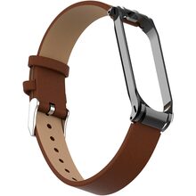 Ремешок Armorstandart Soft Band для Xiaomi Mi Band 4/3 Dark Brown/Grey (ARM55184)