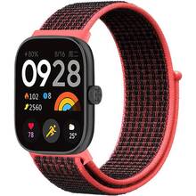 Ремінець ARMORSTANDART для Xiaomi Mi Band 9 Pro/8 Pro/Redmi Watch 4/5 Black/Pink (ARM73979)