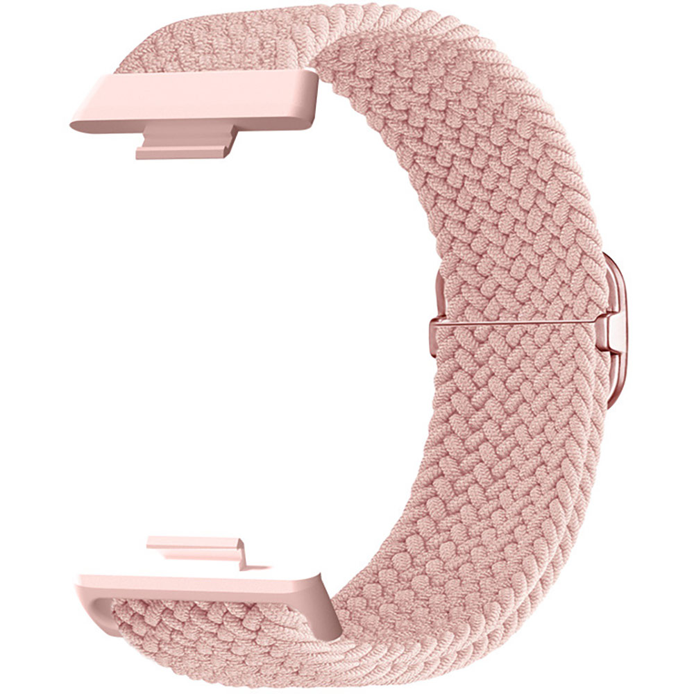 Ремешок ARMORSTANDART Braided Solo Loop для Xiaomi Mi Band 9 Pro/Redmi Watch 4/5 Pink Sand (ARM73984)