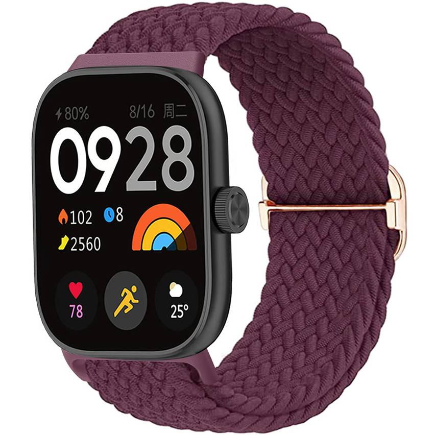 Ремінець ARMORSTANDART Braided Solo Loop для Xiaomi Mi Band 9 Pro/8 Pro/Redmi Watch 4/5 Purple (ARM73985)