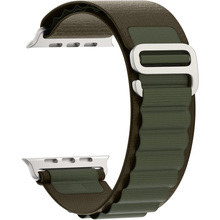 Ремешок ArmorStandart Alpina Band для Apple Watch 42 (Series 10)/41/40/38 Olive (ARM81044)