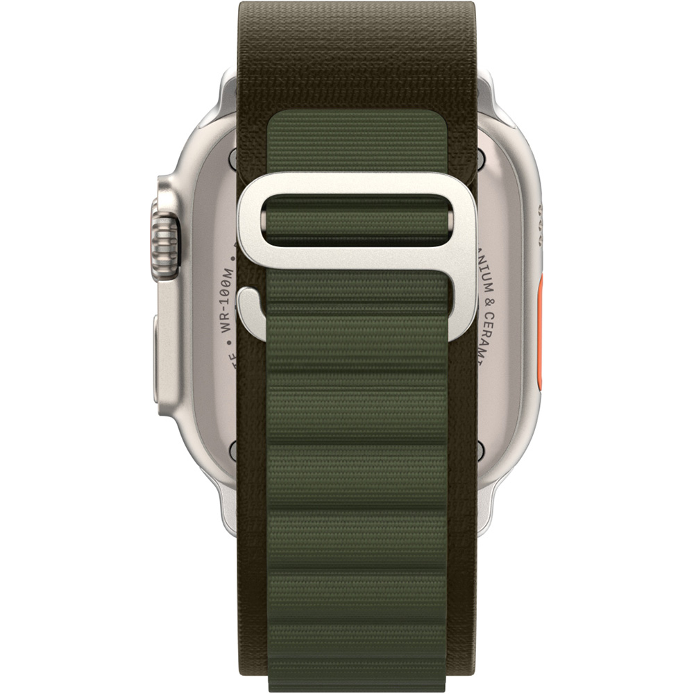 Зовнішній вигляд Ремінець ArmorStandart Alpina Band для Apple Watch 42 (Series 10)/41/40/38 Olive (ARM81044)