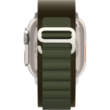 Ремінець ArmorStandart Alpina Band для Apple Watch 42 (Series 10)/41/40/38 Olive (ARM81044)