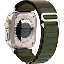 Ремінець ArmorStandart Alpina Band для Apple Watch 42 (Series 10)/41/40/38 Olive (ARM81044)