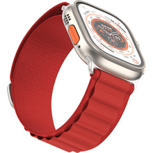 Ремешок ArmorStandart Alpina Band для Apple Watch 42 (Series 10)/41/40/38 Red (ARM81046)