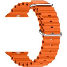 Ремінець ArmorStandart Ocean Band для Apple Watch 42 (Series 10) /41/40/38 Orange (ARM81038)