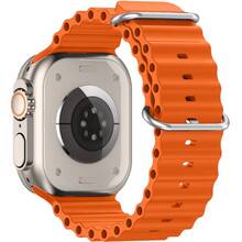 Ремінець ArmorStandart Ocean Band для Apple Watch 42 (Series 10) /41/40/38 Orange (ARM81038)