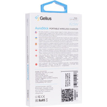 Беспроводное зарядное устройство GELIUS AuraStick  2.5W GP-WC012 White