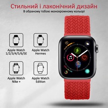 Ремешок PROMATE Fusion-44L для Apple Watch 42/44 мм Red (fusion-44l.red)