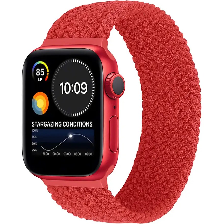 Ремешок PROMATE Fusion-40XL для Apple Watch 38/40 мм Red (fusion-40xl.red)