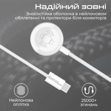 Кабель PROMATE USB-C 5V/1A 1.2 м White (watchlink-c)