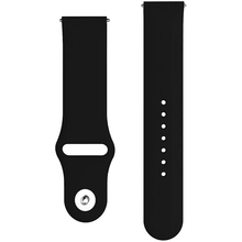 Ремешок ARMORSTANDART Silicone Watch Strap 20 mm Black (ARM60350)