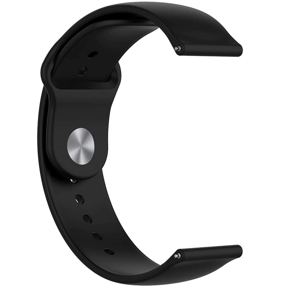 Ремешок ARMORSTANDART Silicone Watch Strap 20 mm Black (ARM60350) Совместимость Универсальный Ремешок 20 мм