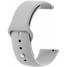 Ремінець ARMORSTANDART Silicone Watch Strap 20 mm Light Grey (ARM60517)