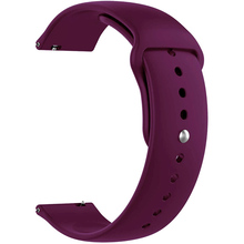 Ремешок ARMORSTANDART Silicone Watch Strap 20 mm Marsala (ARM60520)