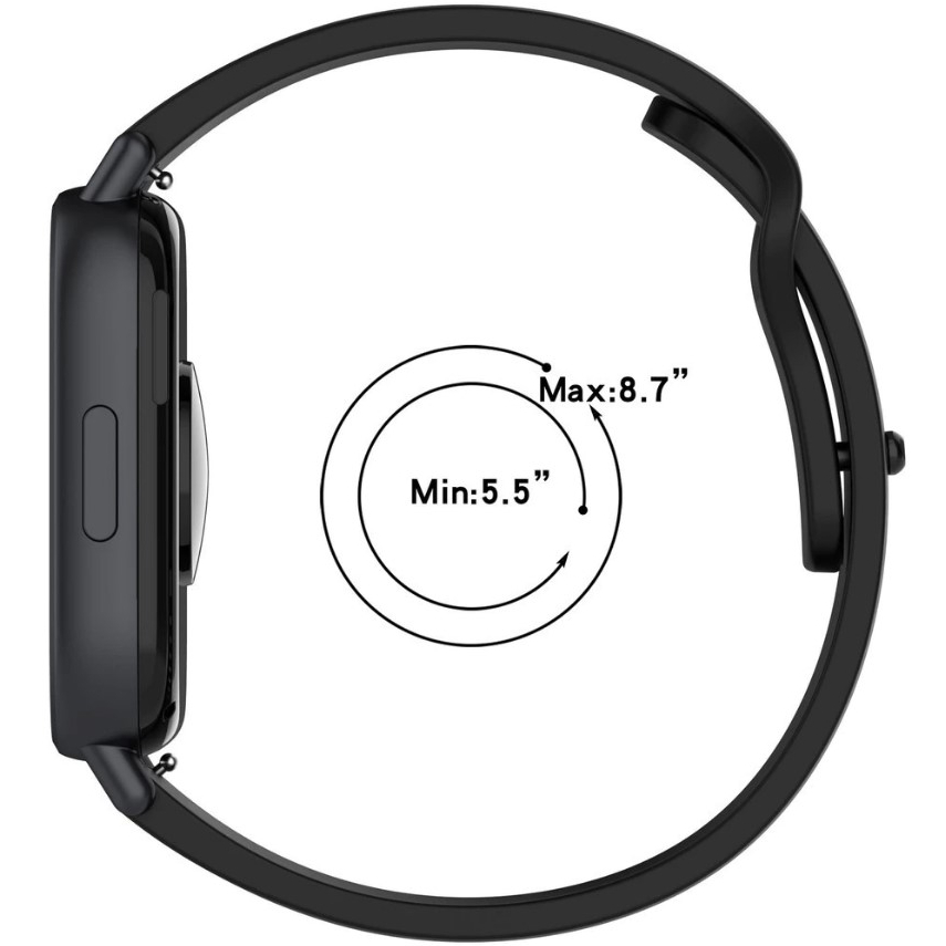Ремешок BECOVER Xiaomi Redmi Watch 5 Active Pink (713192) Количество аксессуаров в комплекте 1